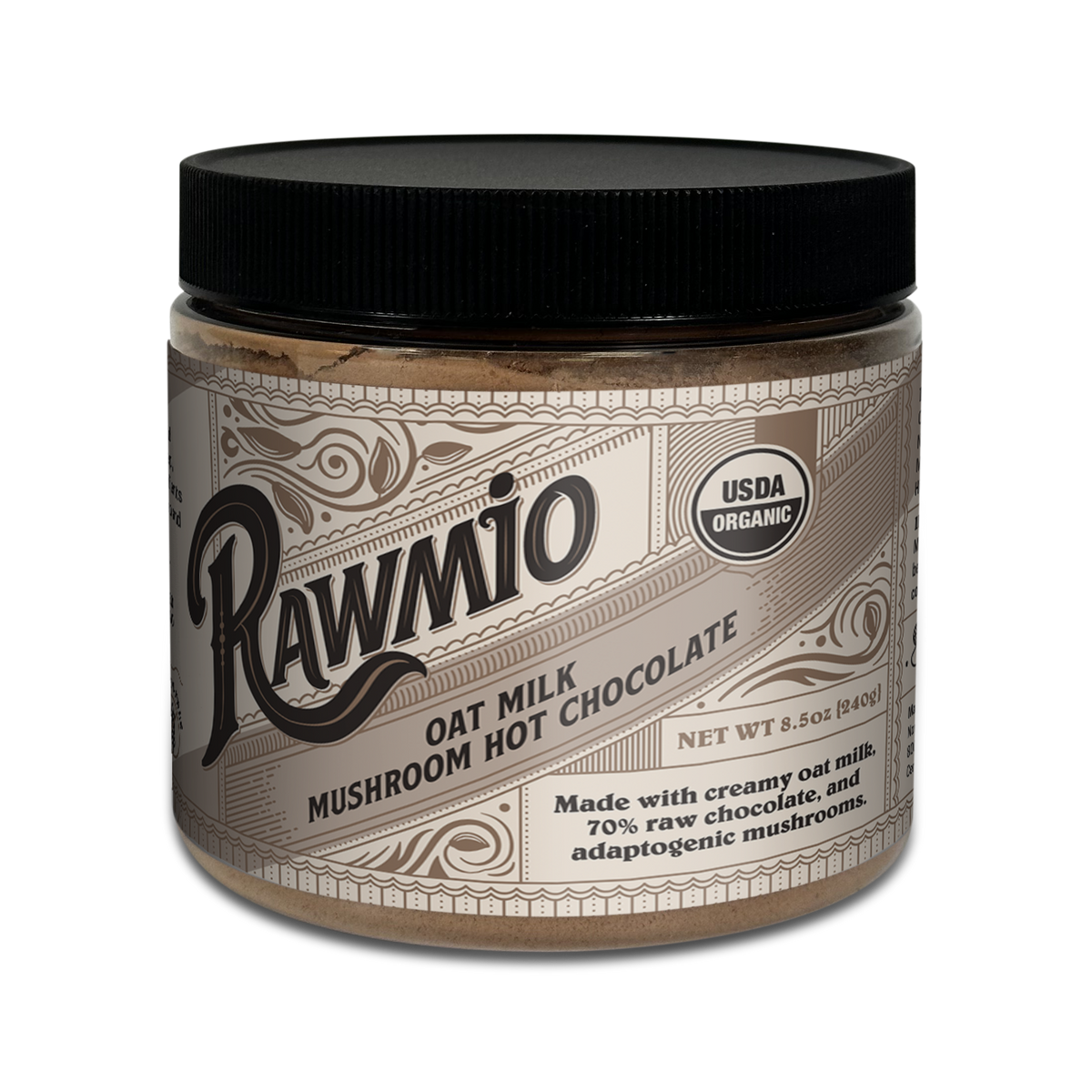 Rawmio Oat Milk Mushroom Hot Chocolate