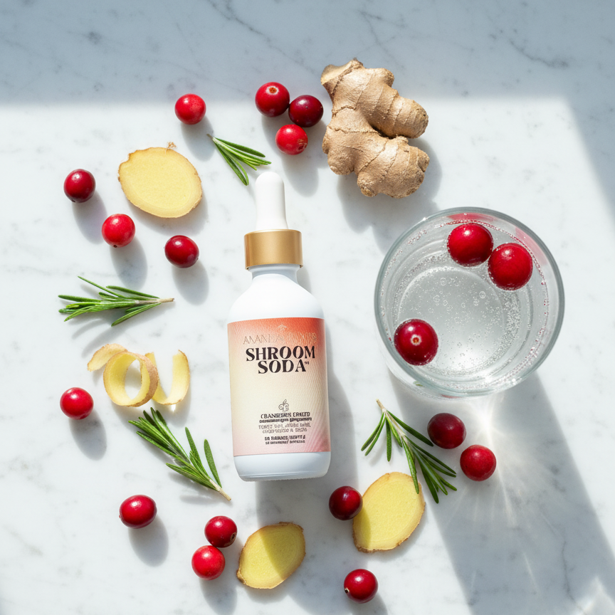 Ananda Shroom Soda Concentrate