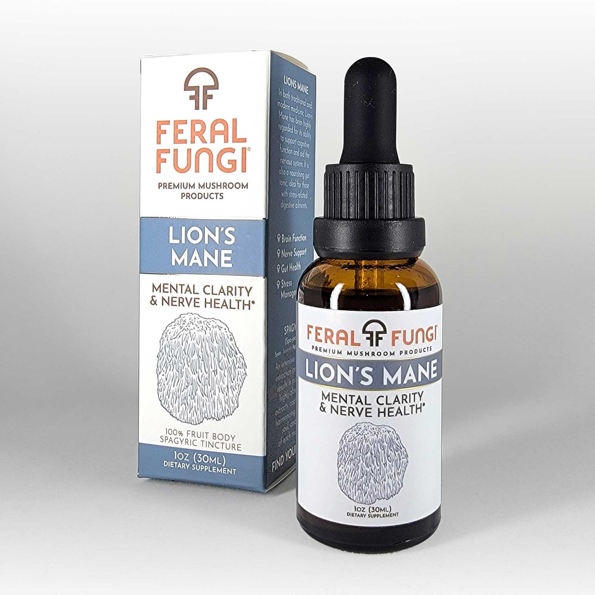 Feral Fungi Lion’s Mane Spagyric Tincture